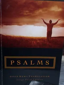 USED-GNT Large Print w/ Psalms by American Bible Society (Paperback)
