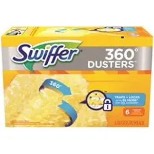 Procter & Gamble 3563262 Swiffer 360 Dusters Cleaner Refills, Unscented - 6 per Box