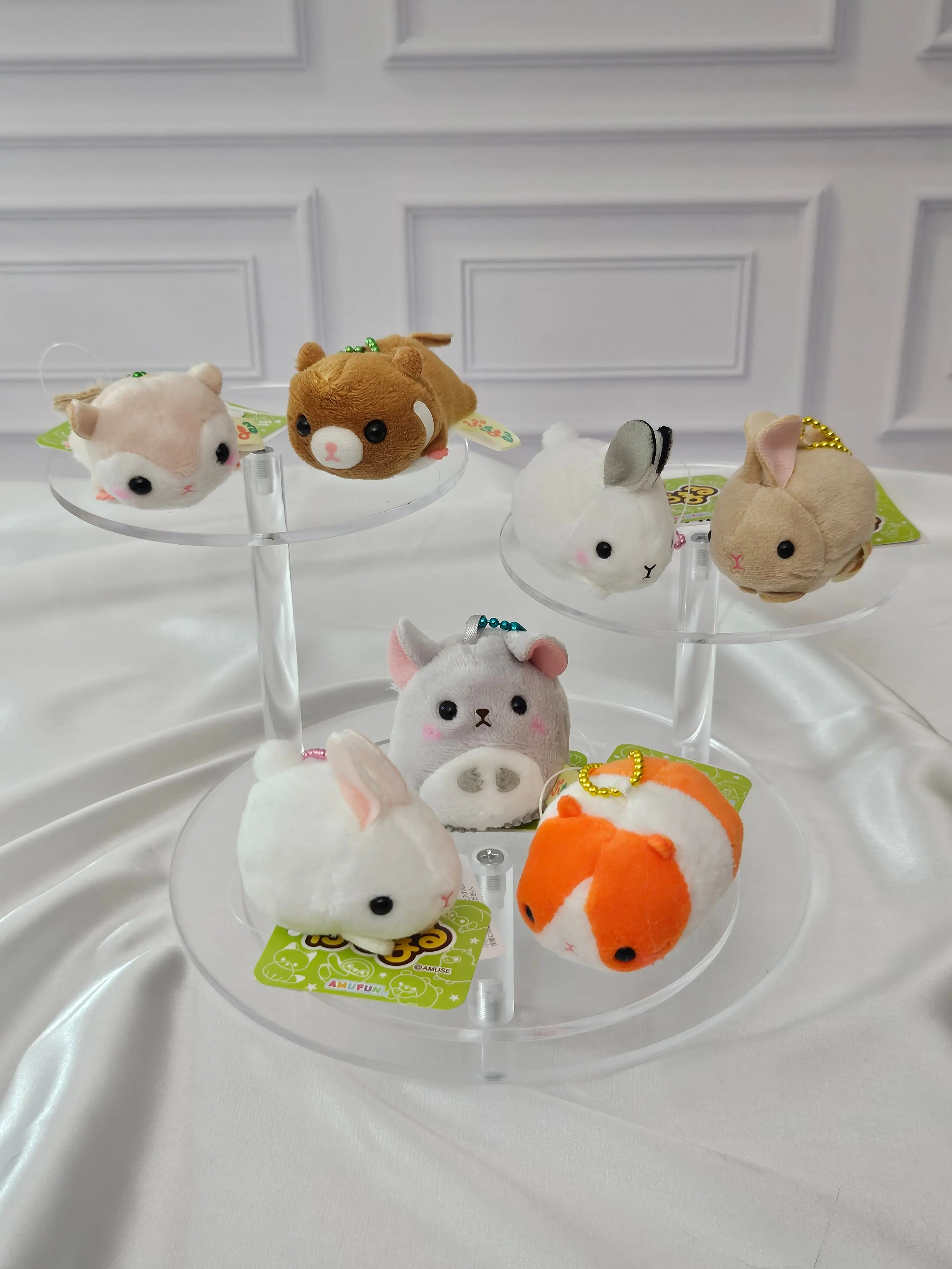 Little Critters - Puchimaru - Mini Animal Bean-filled Plush Keychain