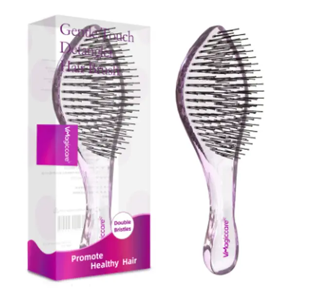 2026 Must-Have-VMAGIC Detangling Brush High-Quality Scalp Comb for Women Girls Men & Boys Use in Wet and Dry Hair Dual-Level Teeth for Effortless Detangling Long Lasting