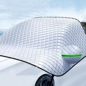 Car Windshield Snow Cover, Waterproof, Snow, Ice, Sun, Frost Defense, Car Windshield Cover Universal for SUV and Most Vehicles, for All Year Round