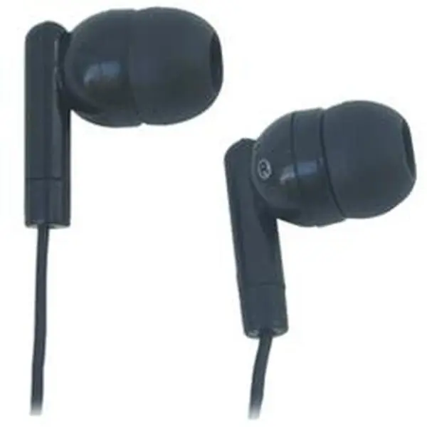 212 MAIN AE215 Cord Earphones - 3 ft 10 in, Black, Audio Electronic Gadget, Compatible with Headphones Accessories