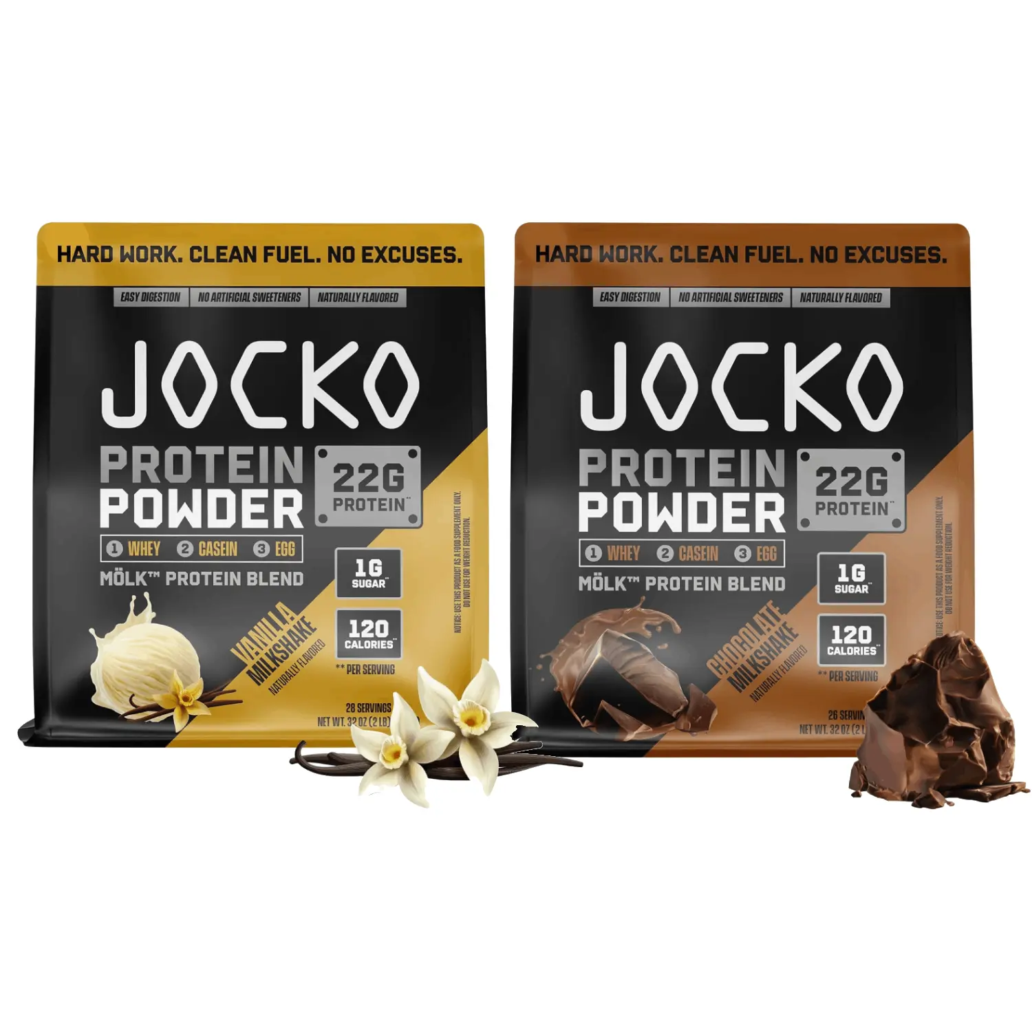 Classics - Vanilla and Chocolate Milkshake