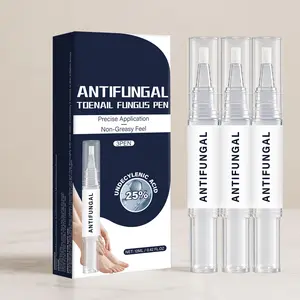 Antifungal Pen UNDECYLENIC ACID 25% Toenail Fungus Pen Cures Athlete's Foot Jock Itch Ringworm Precise Application Non-Greasy Feel 3 Pen Pack