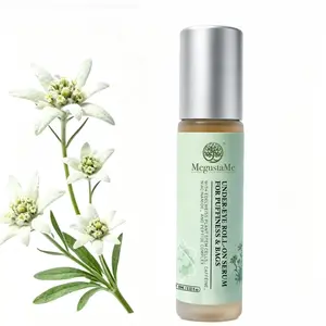 Eye Serum Rollerball | Cooling Stainless Steel Massager, Caffeine De-Puffing & Brightening, Hyaluronic Acid & Peptide Hydrating Formula to Reduce Dark Circles, Fine Lines & Morning Puffiness for Tired Eyes, Vegan Cruelty-Free