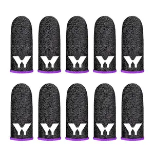 Portable Game Sleeves, Gaming Finger Cover, High Sensitivity & Sweat-Proof Touch Screen Gaming Thumb Gloves, Mobile Gaming Finger Cover