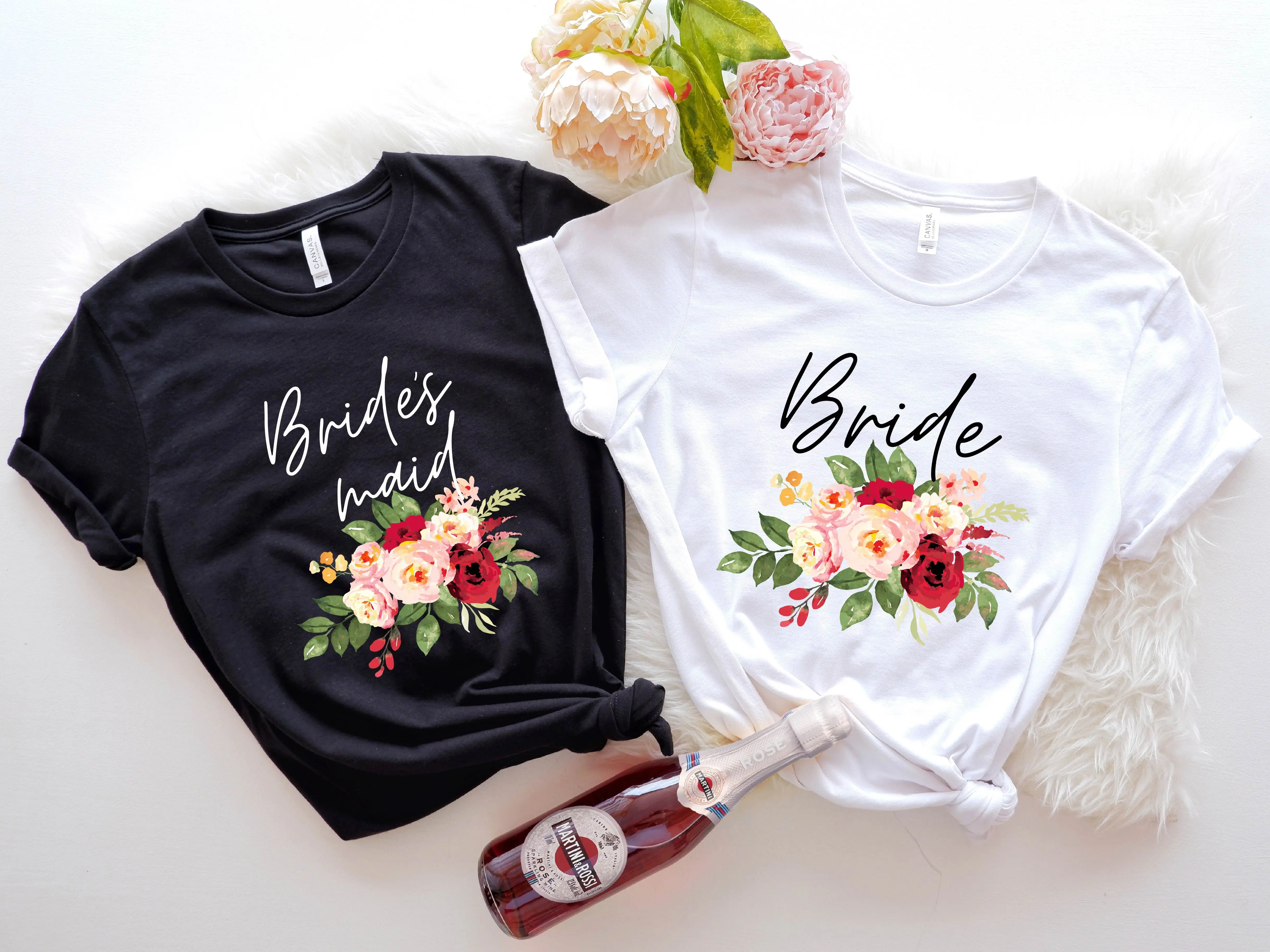 Made Oh Honor T-shirt, Bridesmaid Matching Shirt, Bride Cute Tee, Bridal Shower Short Sleeve, Bridesmaid Proposal T-shirt, Bachelorette Floral Tee.