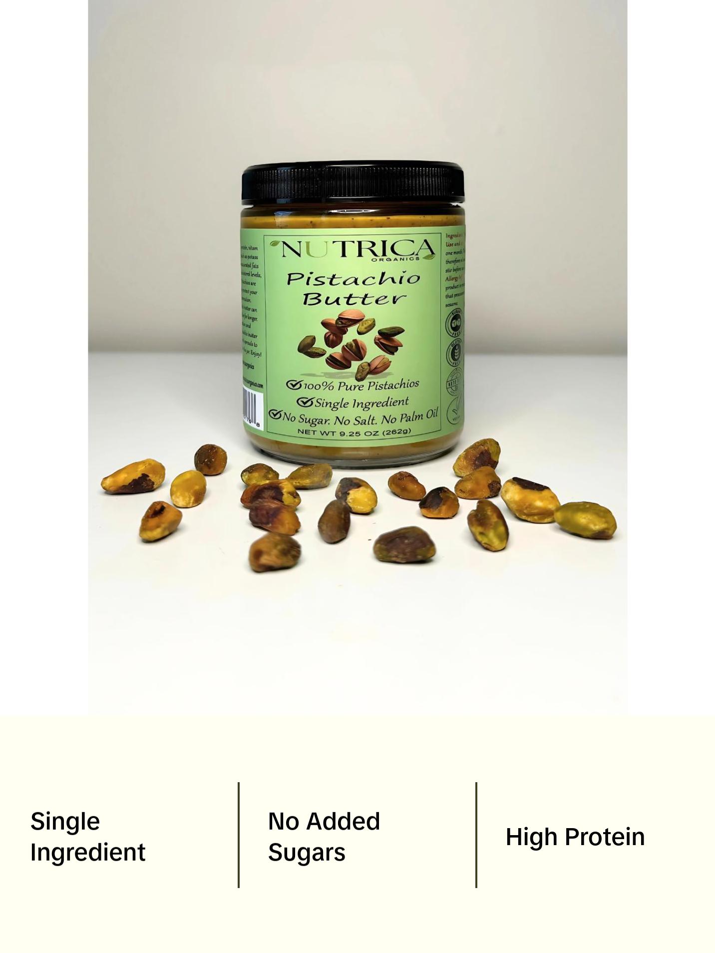 100% Natural Pistachio Butter