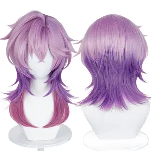 Costume Wig with 2 Wig Caps,High-Temperature Fiber, for Conventions and Themed Parties (Durin)