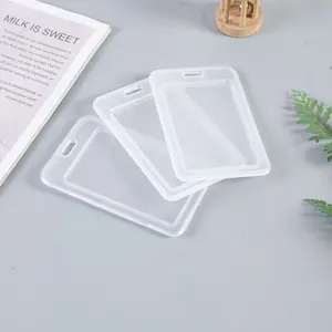 12 Transparent Plastic Card Holder Covers, Bus Cards, Credit Cards, Licenses, ID Cards, Business Cards, And Social Security Card Plastic Protective Sleeves, Office Supplies, Durable Daily Card Holders
