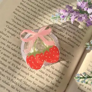 MagSafe Magnetic Phone Kindle E Reader Grip Strawberry