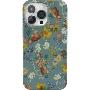 Casely iPhone 14 Pro Case | Van Gogh Museum | Vincent's Flowers | Compatible with MagSafe | Classic Ultra Thin Design