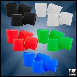 Knee Pad & Elbow Pad Set for WWE & AEW Wrestling Action Figures