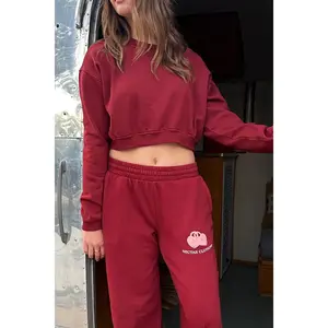 Basic Crop Sweatshirt