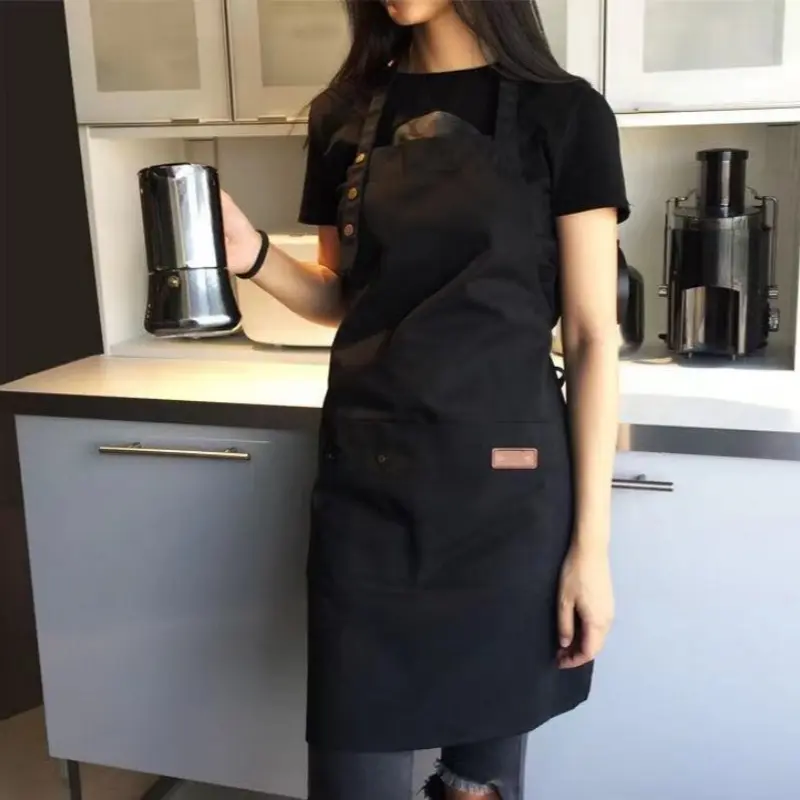Women's Chef Apron, Cooking Apron, Ultra-Durable Waterproof Salon & Kitchen Apron, Anti-Stain Polyester Fabric, Kitchen Cooking Aprons, Perfect Gift for Bakers & Chefs!