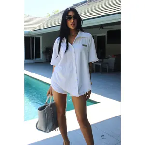 ALGND Miami Terry Button Down - Casual Button-Down Shirt from ALGND Brand
