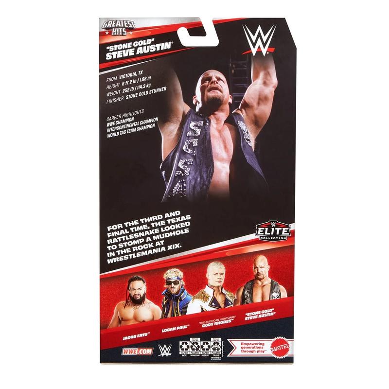 Mattel WWE Elite Collection Greatest Hits 2026 Wave 1 Action Figure Set with Iconic Wrestlers