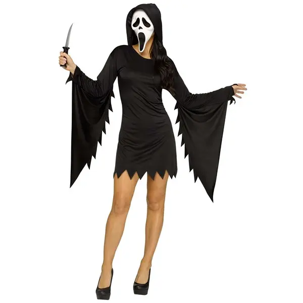 Glamour Ghost Face Costume for Women Glamour Ghost Face Costume for Women