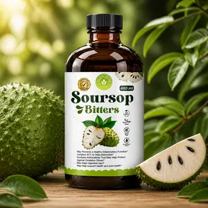 44 Herb Soursop Bitters – Daily Detox & Digestive Support | Natural Detox & Immune Support | 16oz