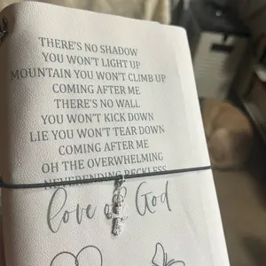 Engraved Leather Journal