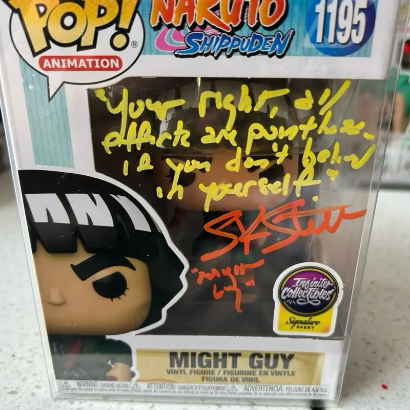 Might guy 1195 signed by skip stellrecht
