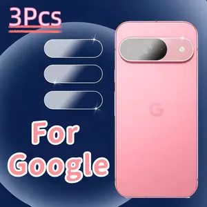 3-Pack Rear Camera Lens Protector for Google Pixel Series, HD Clarity, Scratch-Resistant, Wear-Resistant, Phone Accessories