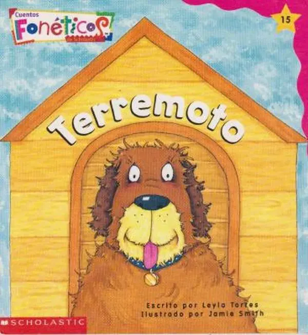 Used Bilingual Book - Spanish Phonics Readers: Terremoto by Leyla Torres, 1998 Softcover, Good Scholastic English-Spanish Preschool Learning Book