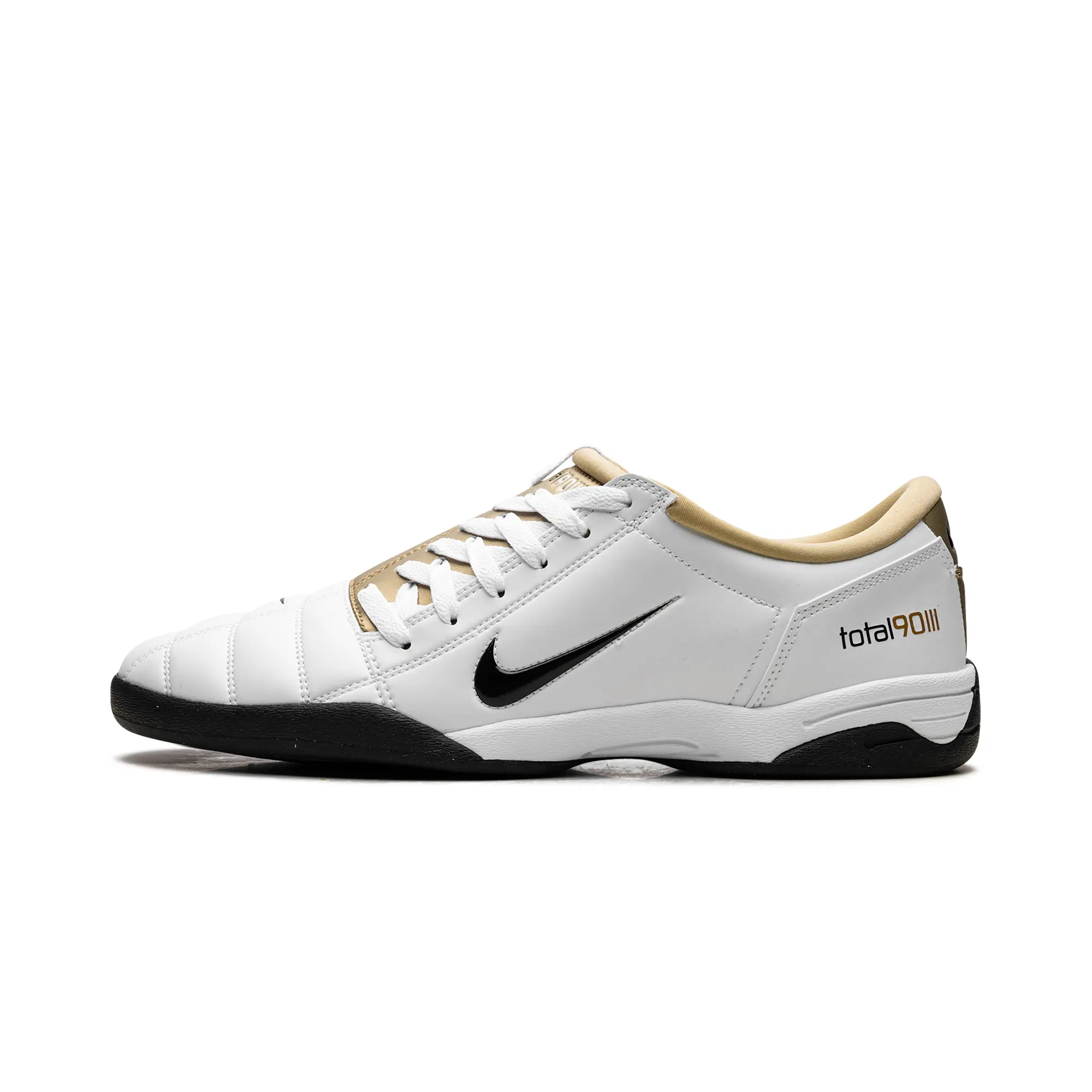 Classic Athletic Sneaker, Total 90 3 SP "White Metallic Gold" Sports Footwear, Style HJ9351-101