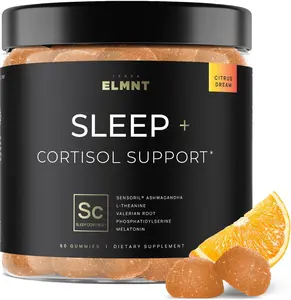 2,450mg Extra Strength Melatonin XR Sleep Gummies w. Slow Release Melatonin, Magnesium Theanine & Sensoril Ashwagandha - Gomitas Para Dormir.