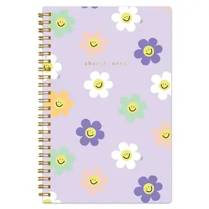 Church Notes Notebook - Happy Daisy