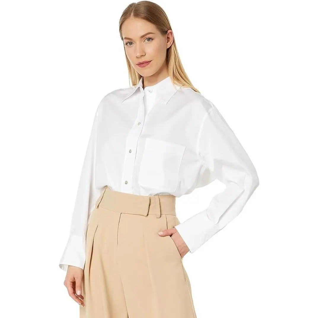 Vince Women's Oversized L/S Shirt *Final Sale*
