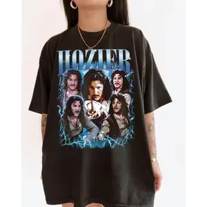Hozier Inigo Montoya T-Shirt, Hozier Tour Shirt, Rock Music Tee, 90s Graphic Tee,  Jesus Cotton Top t shirt crewneck, For Her, For Him, For Fan