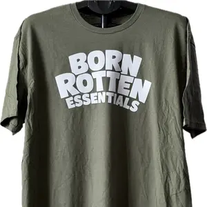 Born Rotten Essentials Graphic Tee Shirt - Casual Daily Wear Top for Men and Women
