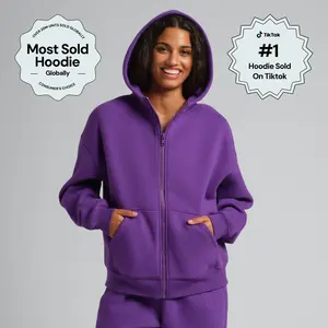 Comfrt | Basic Crop Zip Hoodie | Soft Cropped Zip Up Hoodie For Everyday Wear