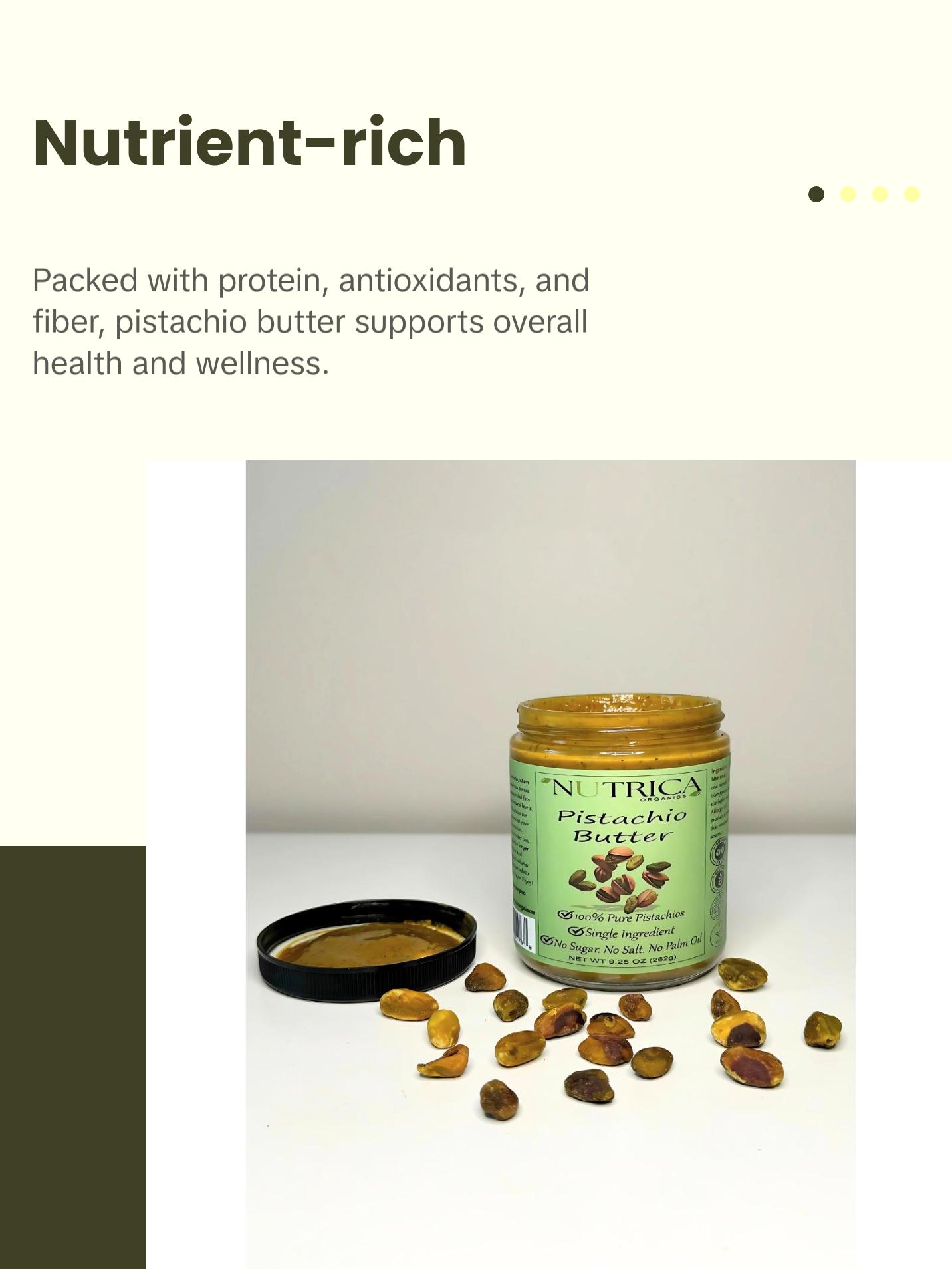 100% Natural Pistachio Butter