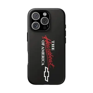 Chevy Racing Tough Phone Case Sport Car Aesthetic Protective Cover For iPhone 11-17 Pro Max/Plus & Samsung Galaxy S23-S25