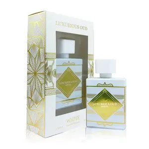 Luxurious Oud White for Her 100ml EDP Clean Floral Oud Perfume Fresh Lily Sandalwood Scent Airy Elegant Luxury Fragrance