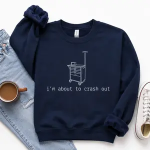 Snarky Nurse Sweatshirt or Tshirt, Funny ICU Nurse Crewneck, 2026 Gift for Burnt Out Nurse, Tired ER Nurse Pullover, Registered Nurse Snarky Apparel