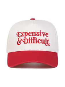 Letter Embroidery Trucker Hat, Casual Outdoor Sports Hat for Men & Women, Fashion Accessories for Daily Wear