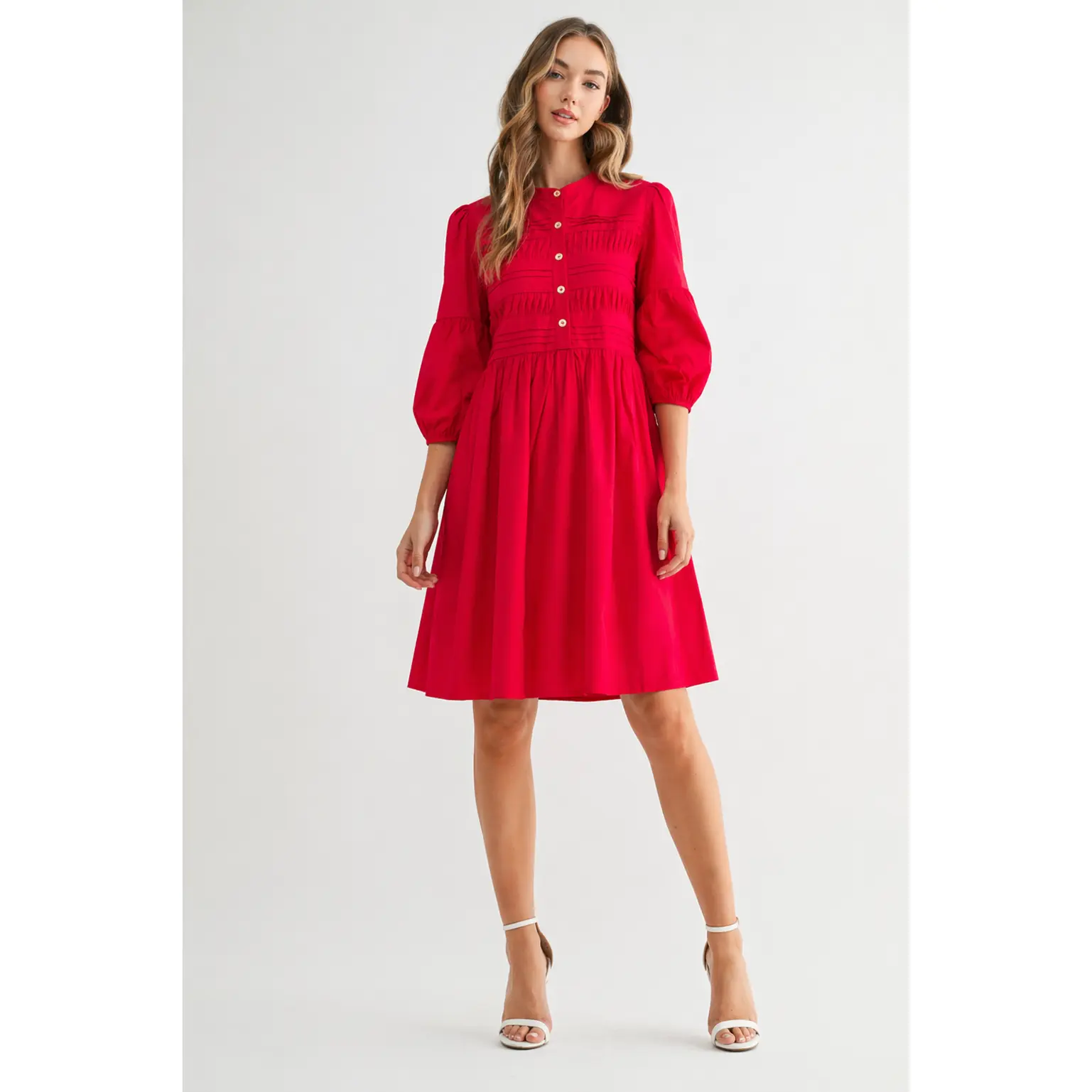 Whitney Cotton Poplin Dress
