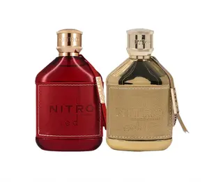 Dumont Nitro Red & Dumont Nitro Gold For Men 3.4 Oz Extrait De Parfum Spray
