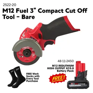 Milwaukee M12 Fuel 3" Compact Cut Off Tool - Bare