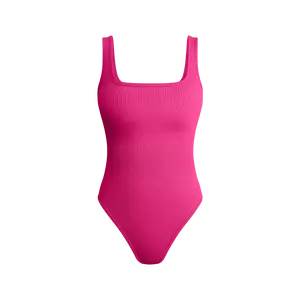 OQQfitness Women's Bodysuits Sexy Sleeveless Square Neck Tank Tops Summer Casual 2025 Trendy Outfits