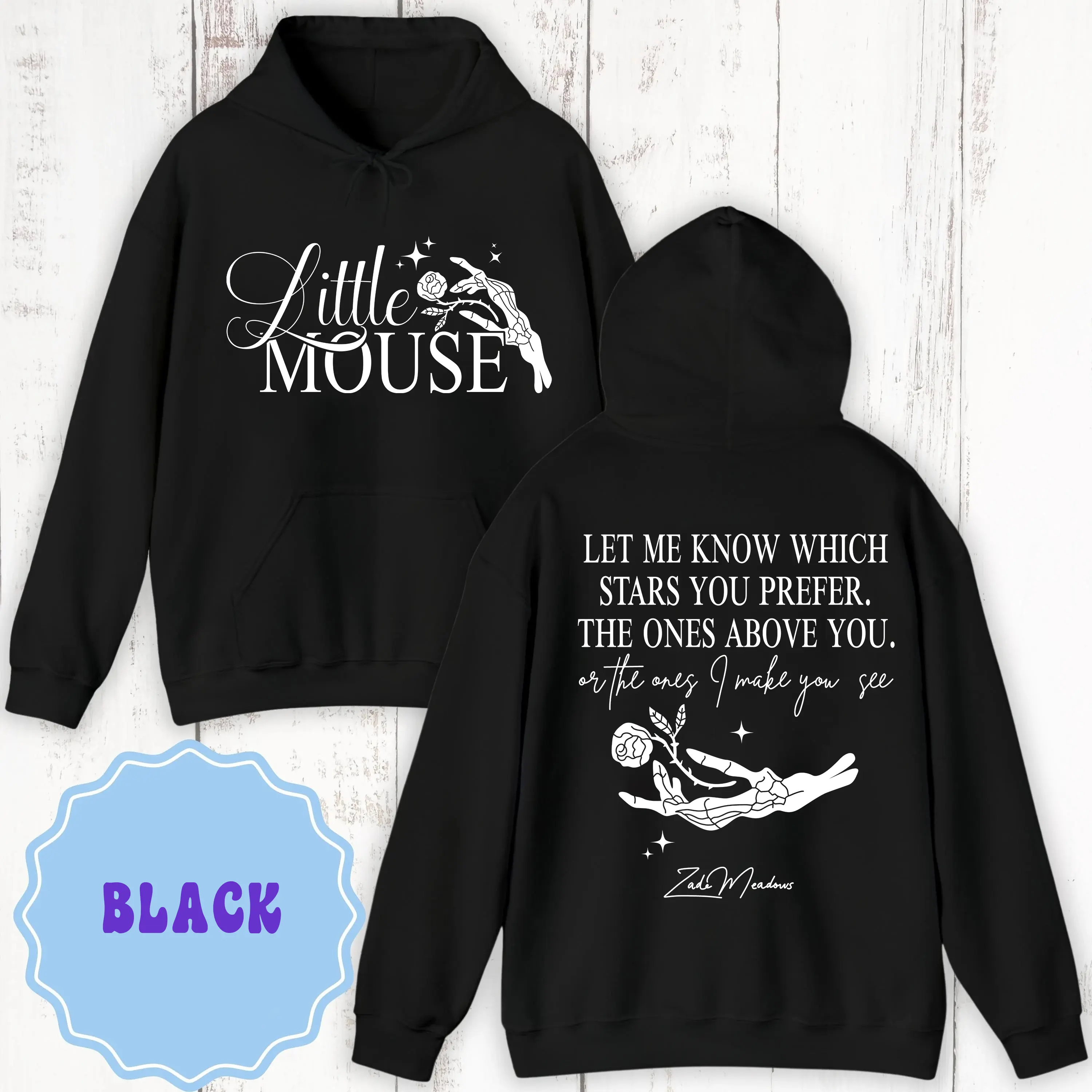 Little Mouse Sweatshirt, Hoodie, Let Me Know Which Stars You Prefer Hoodie, Haunting Adeline Zade Meadows Haunting Adeline Merch Hoodie, STFUATTLAGG Dark Romance Dark Academia Shirt Smut Shirt Bookstagram Smut Crewneck Pullover Long Sleeves