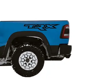 Fits 2021-2023 Ram TRX 1500 Hellcat Bedside Graphics Matte Black