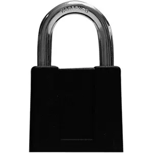 212 MAIN Industrial Combination Safety Lock, CCL 197-500-3/4 Model, Black Epoxy Finish Sesamee Keyless Padlock with Brass Parts & Double Lock for Motorcycle Security, Combination Lock