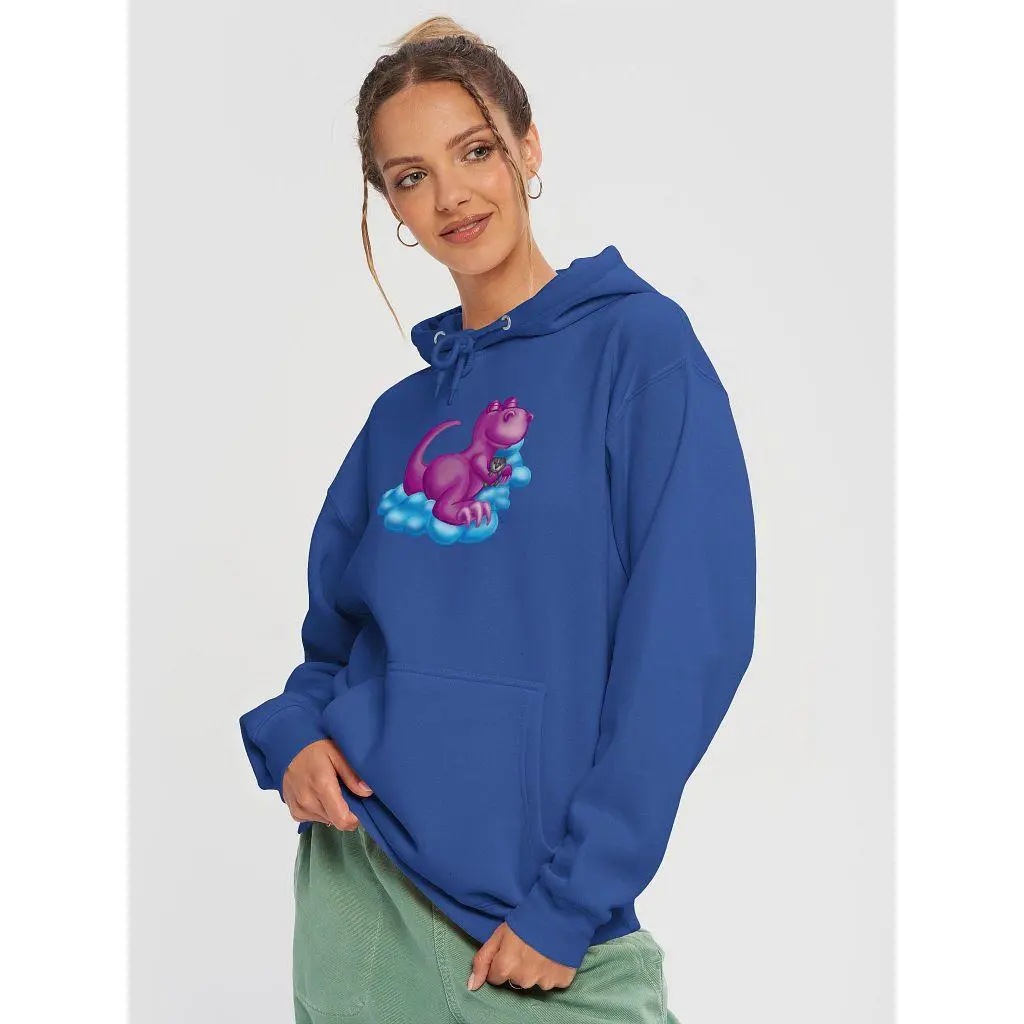 Sleepy Dino Hoodie