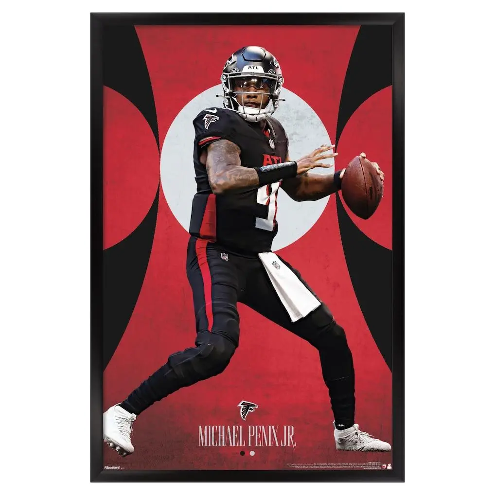 Atlanta Falcons Michaell Penixx Jr. Player Poster