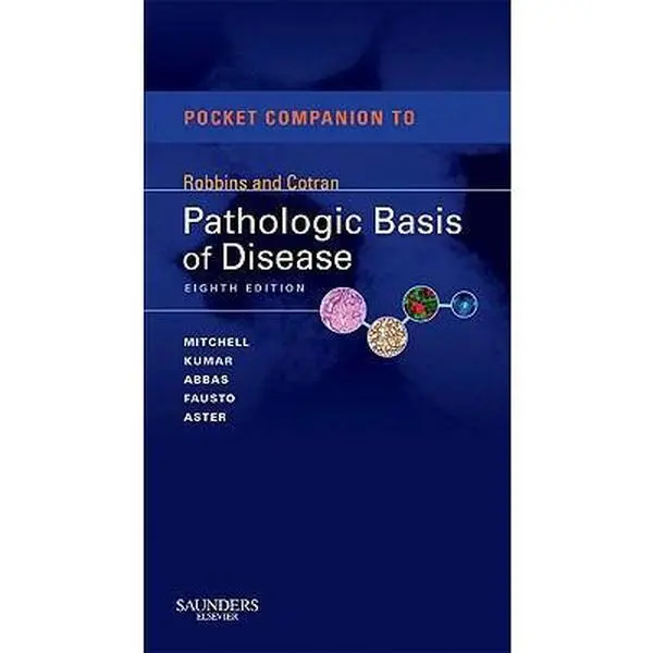 USED Book - Pocket Companion to Robbins & Cotran Pathologic Basis of Disease, 8th Edition by Richard Mitchell (Paperback) - english