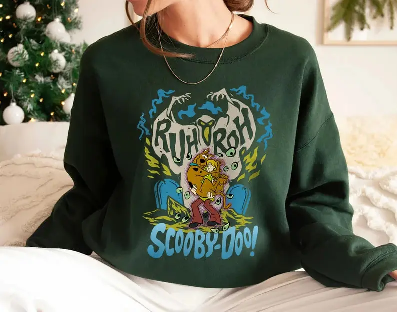 Vintage Scooby Shirt, 90s Halloween Movie T-Shirt, Retro Halloween Sweatshirt, Scooby Doo T-Shirt, Vintage Halloween Movie Character Tee, Vintage Halloween Shirt, Scooby Sweatshirt, Scooby.doo Sweatshirt